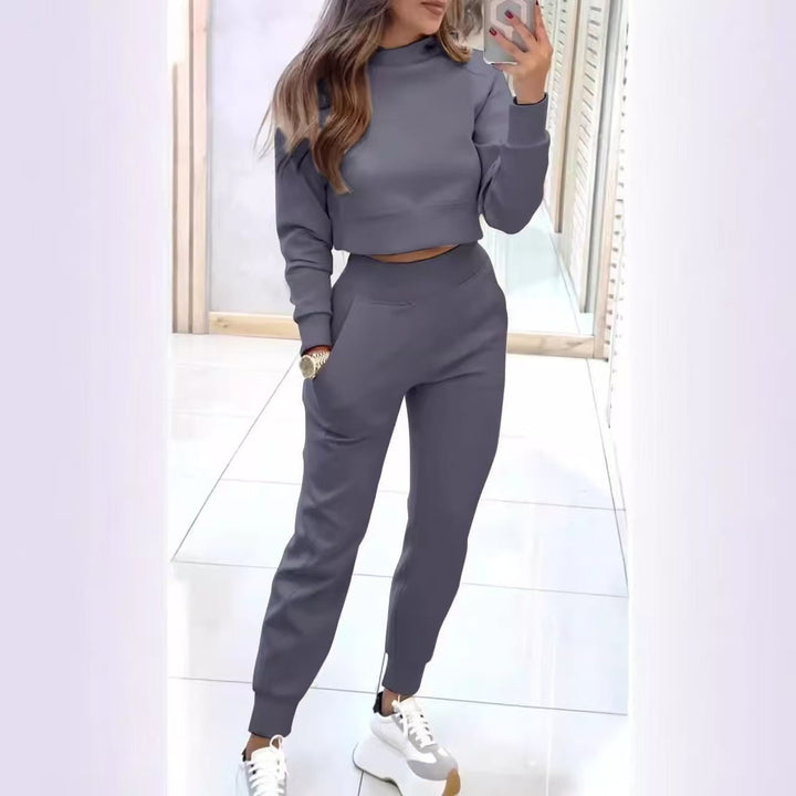 Women's Fashion Sweater and Jogging Pants Set Mune Fashion
