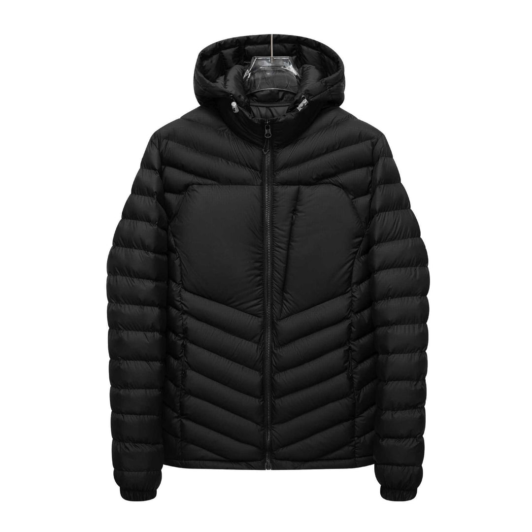 Men's Light and Insulated Hooded Jacket Mune Fashion