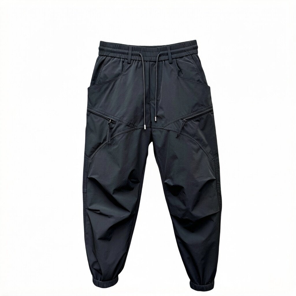 Men's cargo pants with practical zipper pockets Mune Fashion