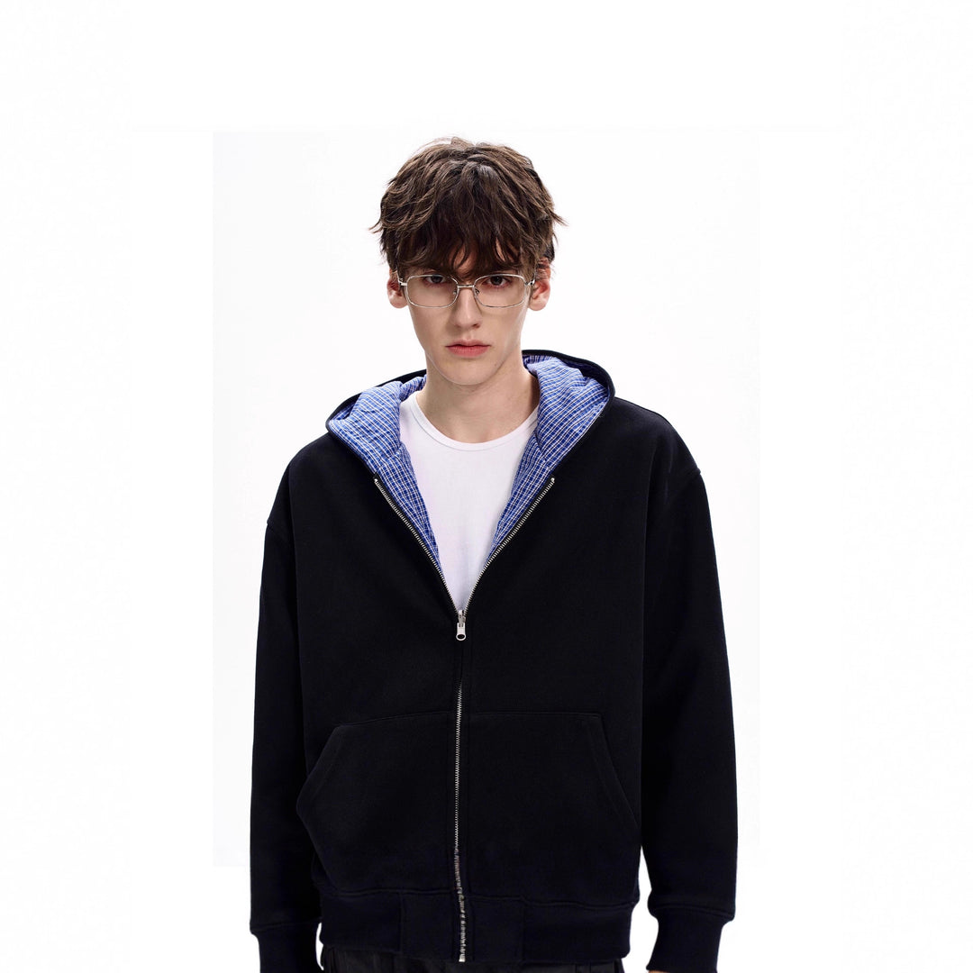 Ladies fashionable hoodie jacket with practical pockets Mune Fashion