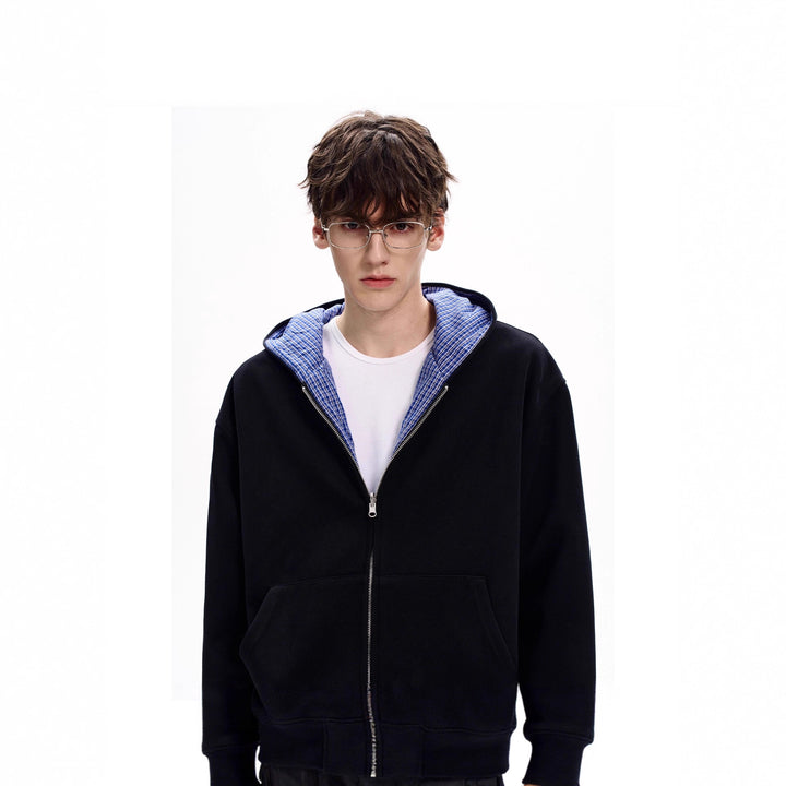 Ladies fashionable hoodie jacket with practical pockets Mune Fashion