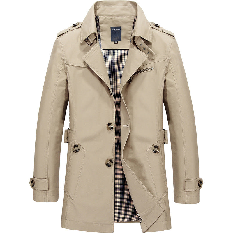 Women Elegant Trench Coat Mune Fashion