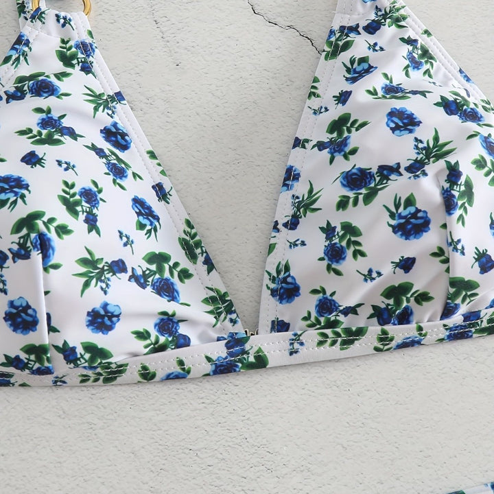 Women Triangle Bikini with Luxurious Details Mune Fashion