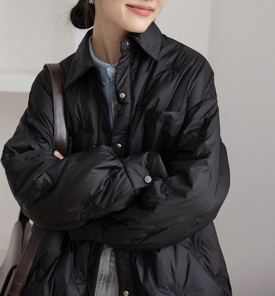Ladies elegant and padded transitional jacket Drune