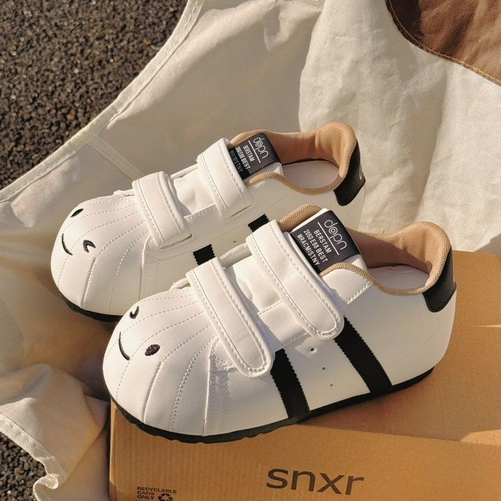 Women's Comfortable Sneakers with Velcro and Sporty Design Mune Fashion