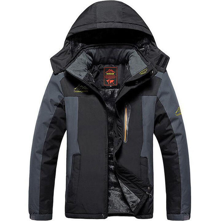 Men's Technical Outdoor Jacket with High-Performance Hood Design Mune Fashion