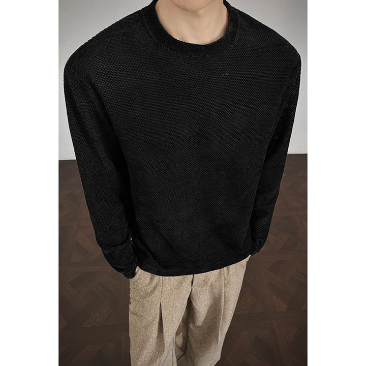 Men's Casual Long Sleeve Sweater Mune Fashion