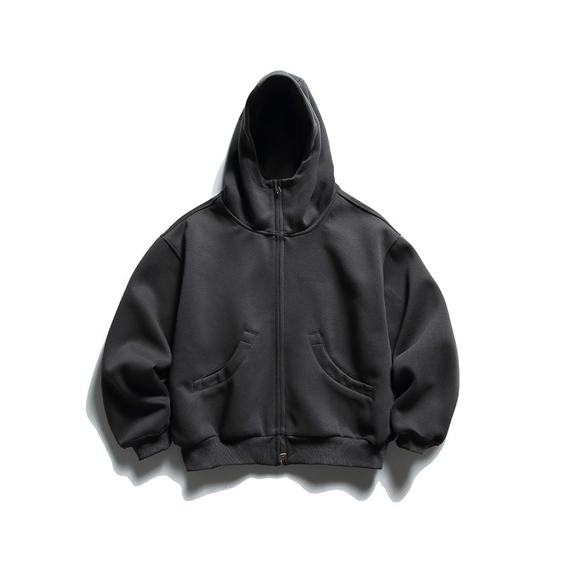 Unisex Oversize Zip-Hoodie with high collar and kangaroo pockets Mune Fashion