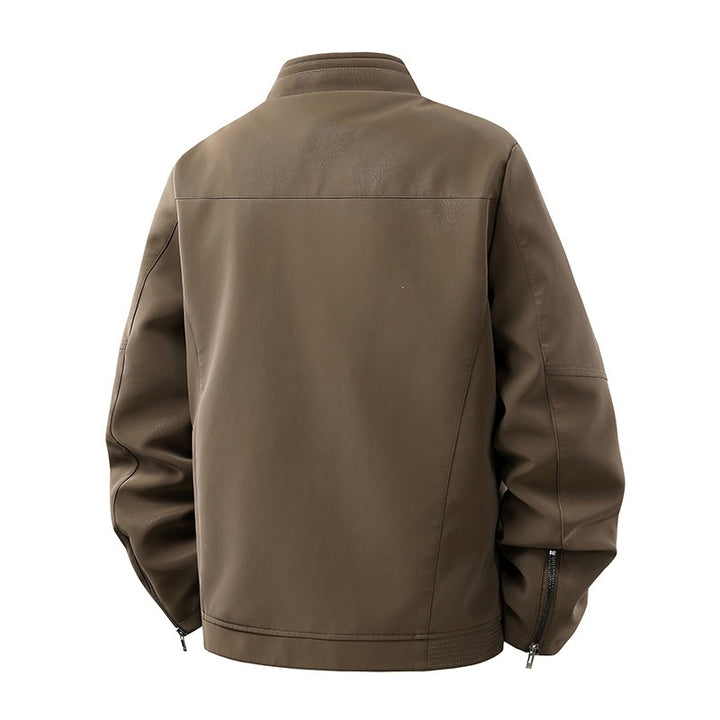 Men's stylish and modern faux leather jacket Mune Fashion