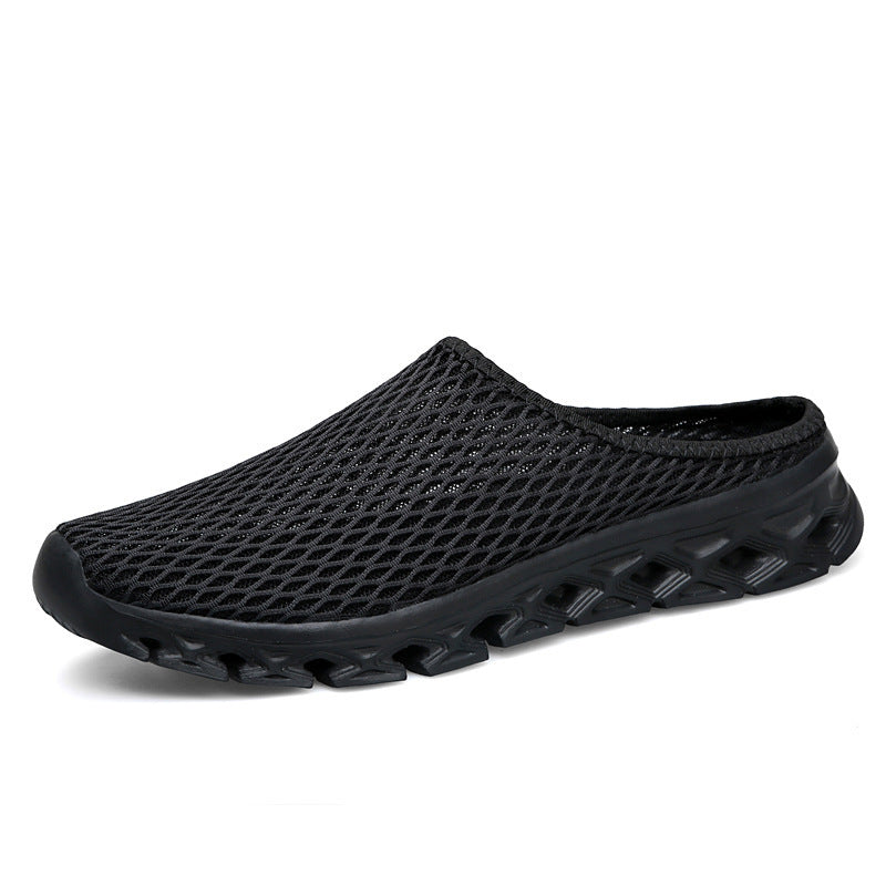 Unisex nan breathable mesh mule shoe with flexible honeycomb outsole and ergonomic footbed Mune Fashion