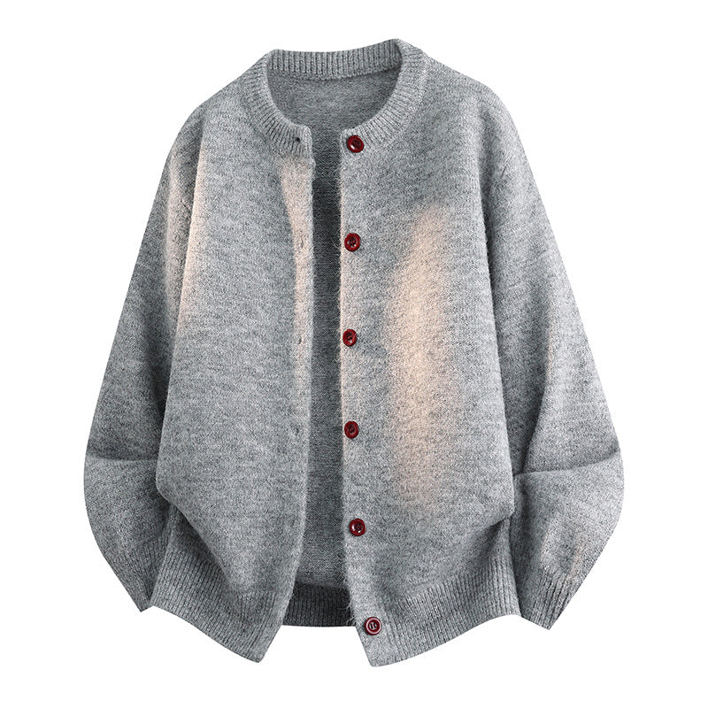 Women's Comfortable Cardigan with Button Placket Mune Fashion