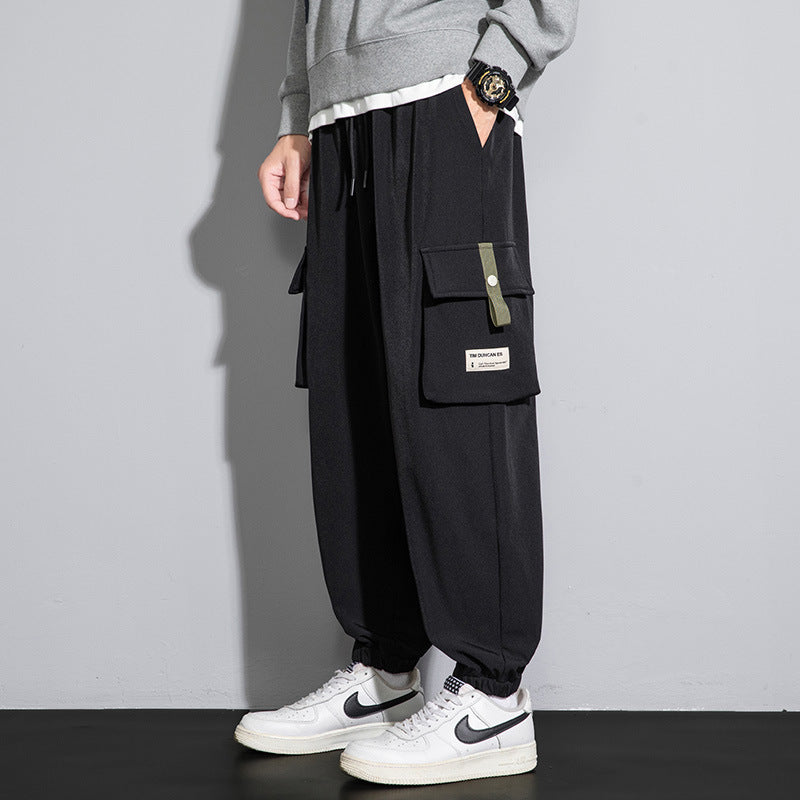 Men's Comfortable Cargo Pants with Multiple Pockets Mune Fashion