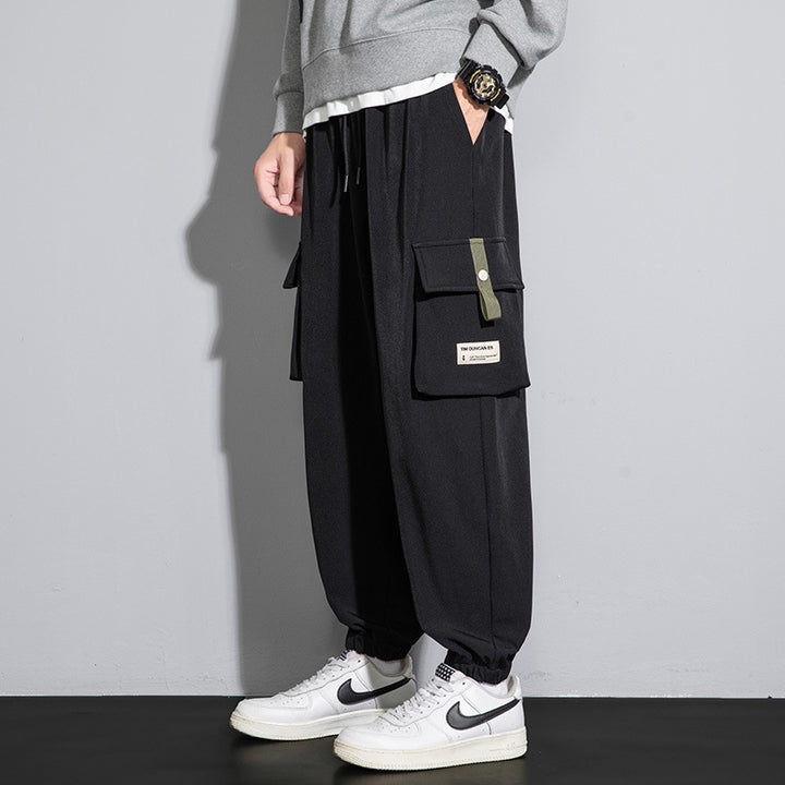 Men's Comfortable Cargo Pants with Multiple Pockets Mune Fashion