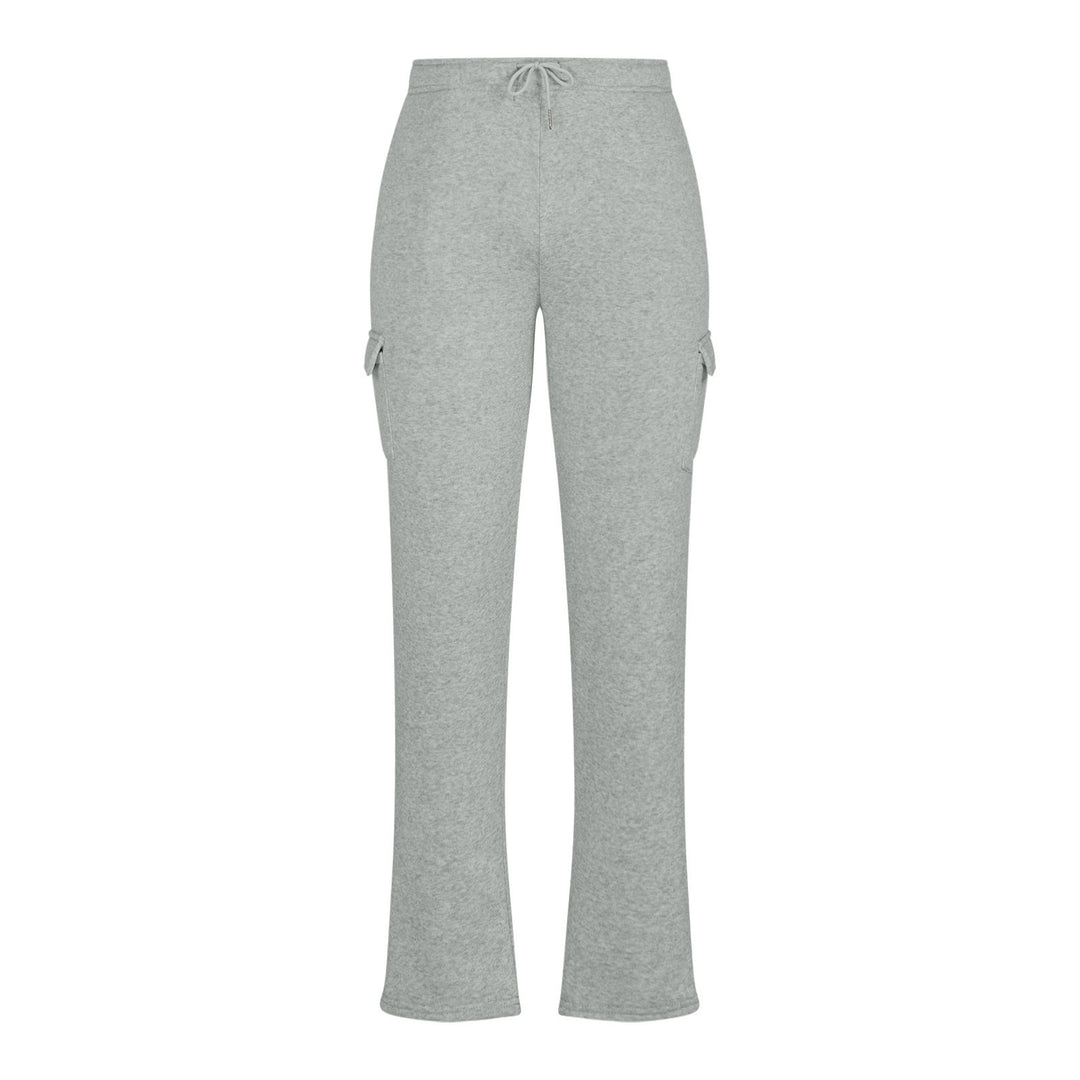 Women’s soft cargo jogging pants with drawstring and side pockets Mune Fashion