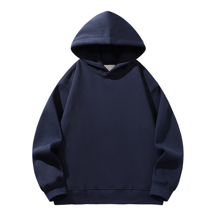 Women's Oversize Hoodie made of soft cotton blend with ribbed hem and raglan sleeves Mune Fashion