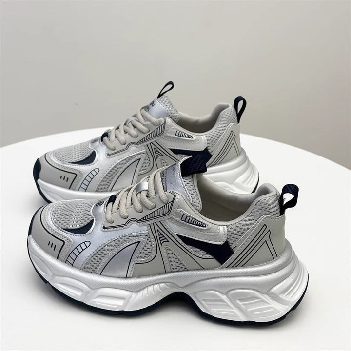 Women's Athletic Running Sneakers with Breathable Mesh Technology and Cushioning Sole Profile Mune Fashion