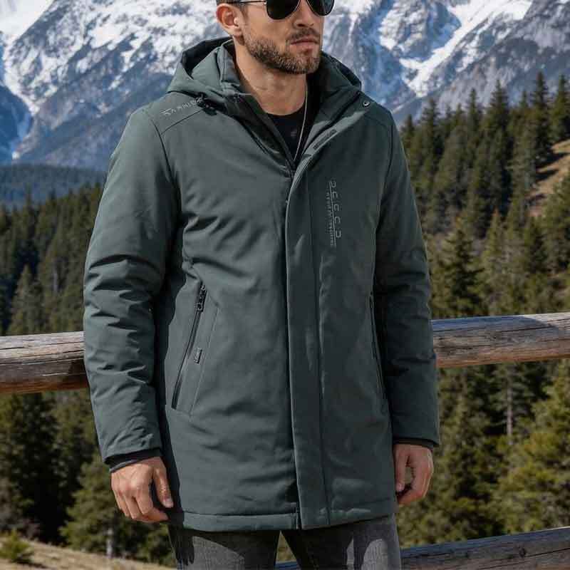 Men's multifunctional transition jacket with high collar Mune Fashion