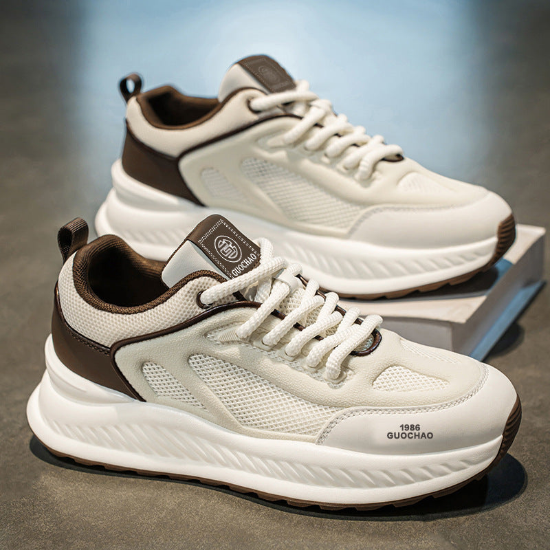 Ladies sporty sneakers with breathable mesh upper and stable profile sole Mune Fashion