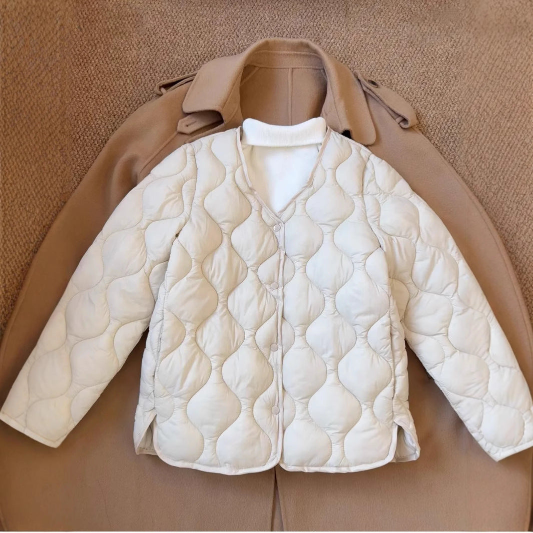 Women Elegant, padded quilted jacket Mune Fashion