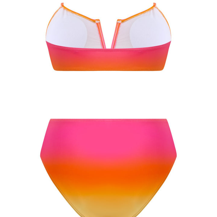Ladies bandeau bikini with long wrap skirt Mune Fashion