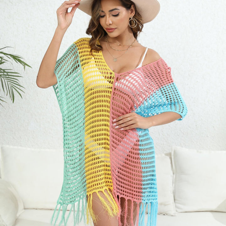 Women's airy-transparent beach poncho Mune Fashion