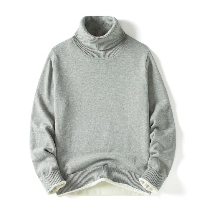 Women Elegant Turtleneck Sweater Mune Fashion