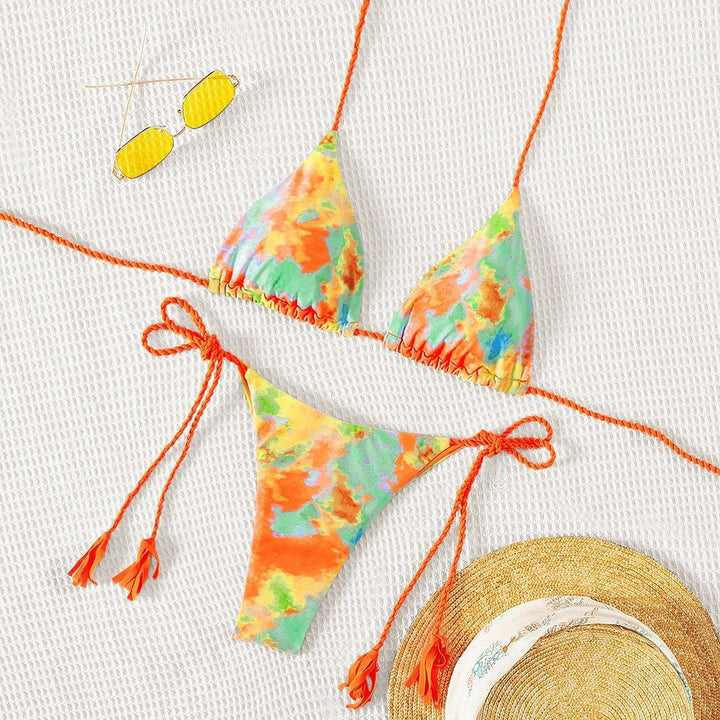 Women's Triangle Bikini with sustainable cotton blend Mune Fashion