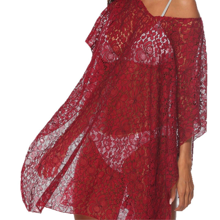 Ladies Lace Beach Cover-Up Mune Fashion
