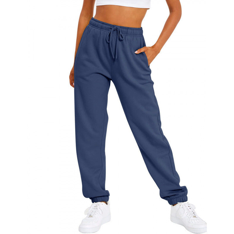 Women's casual joggers with high comfort waistband, adjustable drawstring, and deep side pockets Mune Fashion
