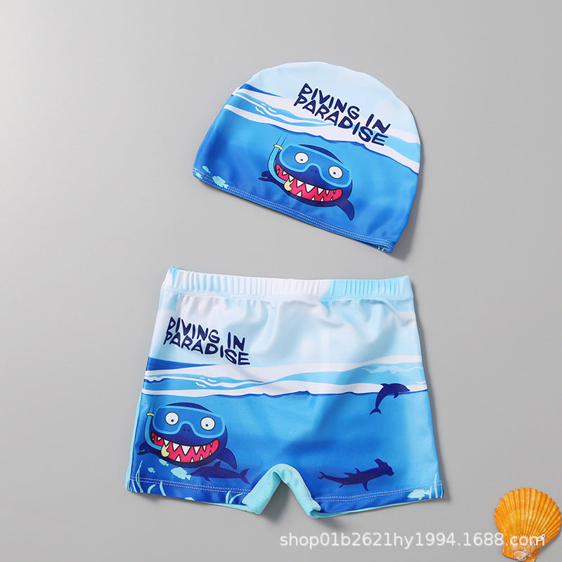 Boys' swim set with cheerful dinosaur motif Mune Fashion