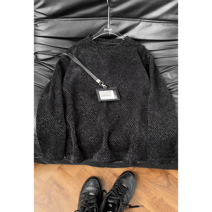 Women's Stylish Sweatshirt with Textured Design Mune Fashion