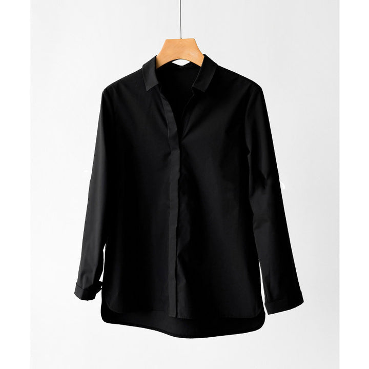 Women Fashionable Long Sleeve Blouse Mune Fashion