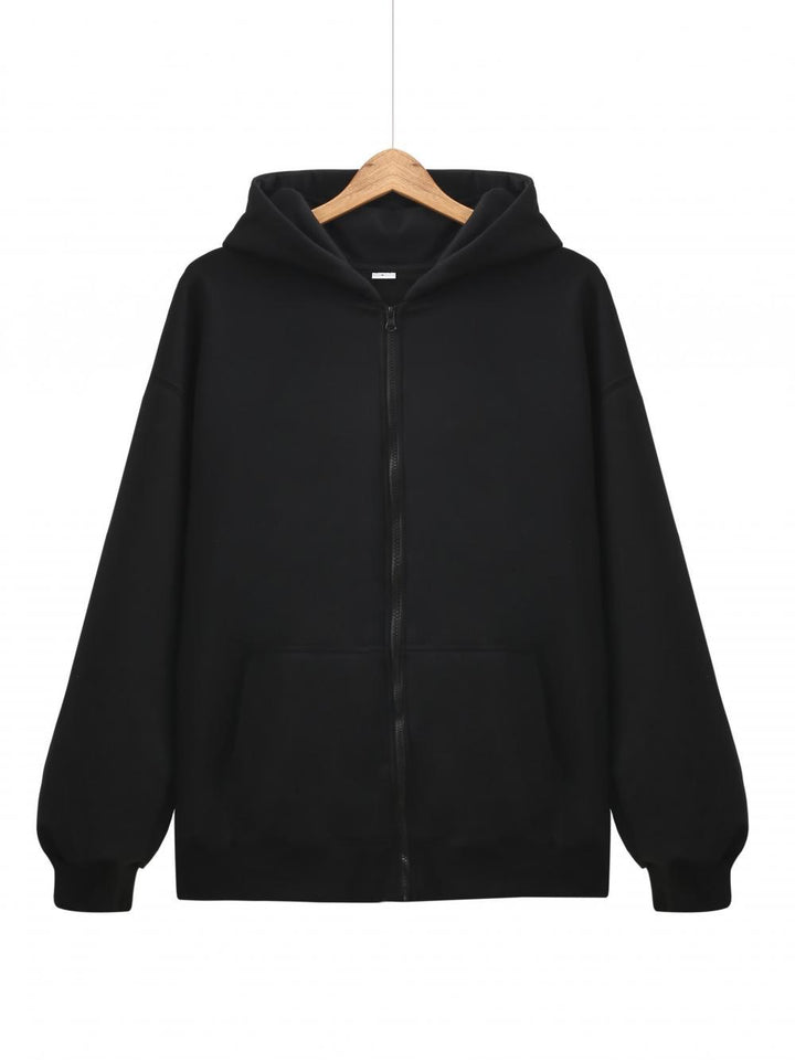 Unisex nan lightweight zip hoodie with brushed inner French terry, flat seams and kangaroo pockets Mune Fashion