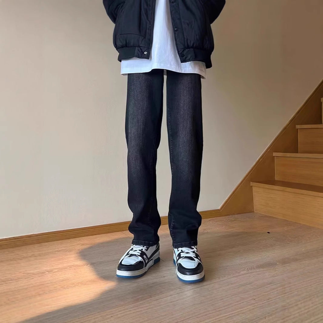 Men's Fashion Wide Cut Jeans Mune Fashion