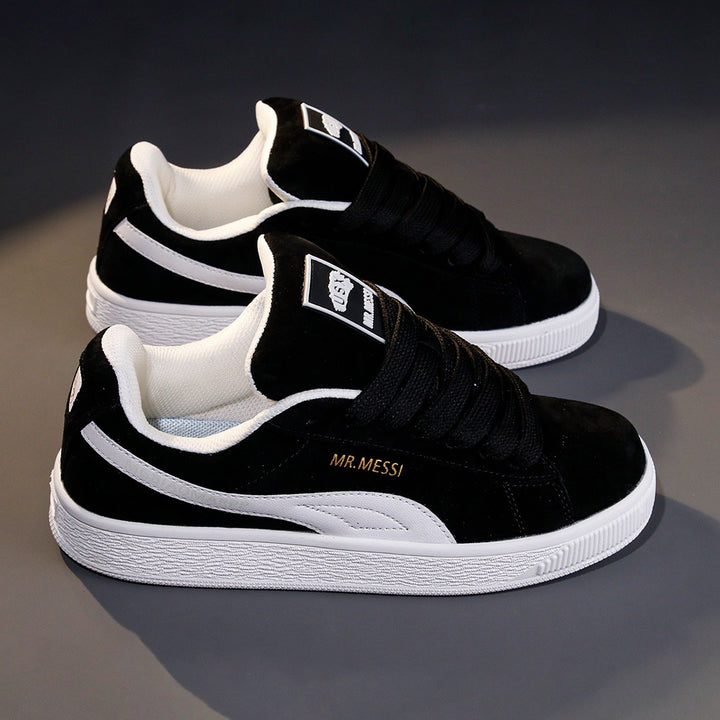 Women's fashionable sneakers with elastic laces and soft upper material Mune Fashion