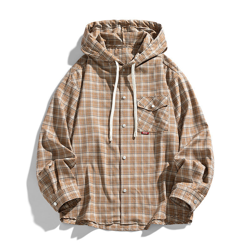 Women's Hooded Shirt Mune Fashion