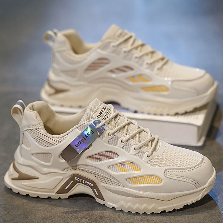 Women's Breathable Lightweight Sneakers with Stable Sole Mune Fashion