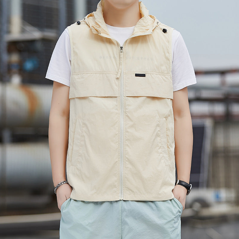 Men's Functional Vest with Hood Mune Fashion