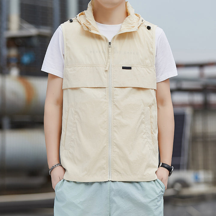 Men's Functional Vest with Hood Mune Fashion