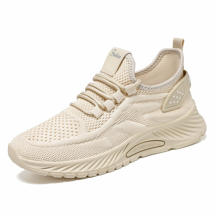 Women's breathable knit sneakers with padded memory foam insole Mune Fashion