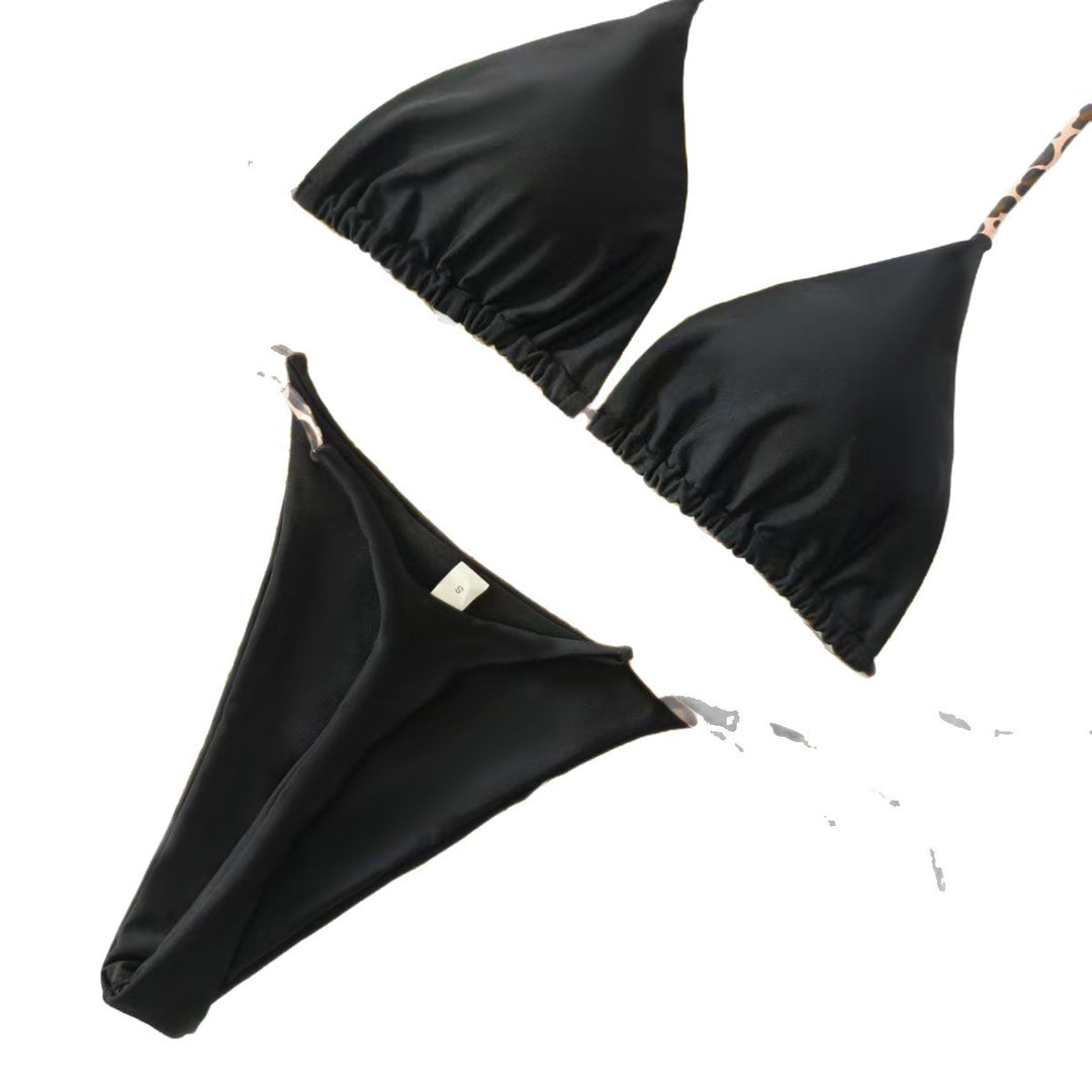 Women's Triangle Bikini with Floral Detail Mune Fashion