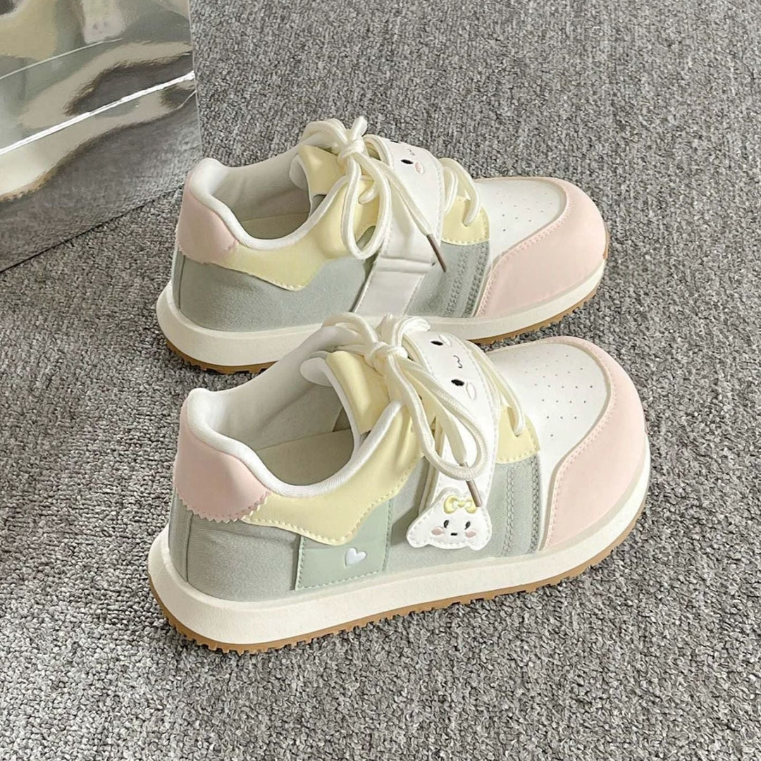 Women's children's sneakers with cute animal design and practical Velcro closure Mune Fashion