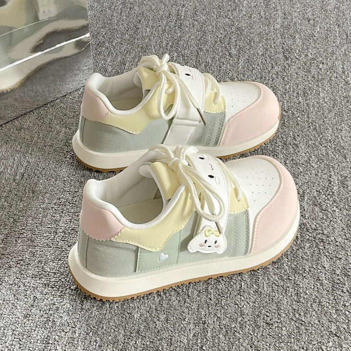 Women's children's sneakers with cute animal design and practical Velcro closure Mune Fashion