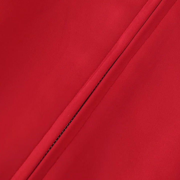 Women's Lightweight Windbreaker Jacket with Stand Collar, Zipper Pockets and Elastic Hem Mune Fashion