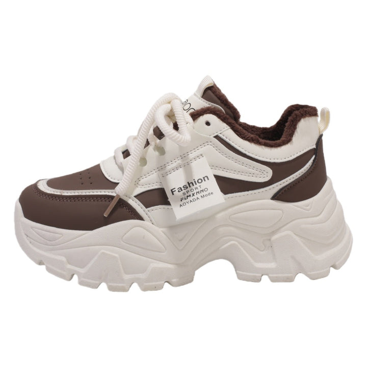 Women’s Sporty Chunky Sneakers with Soft Lining and High Comfort Mune Fashion