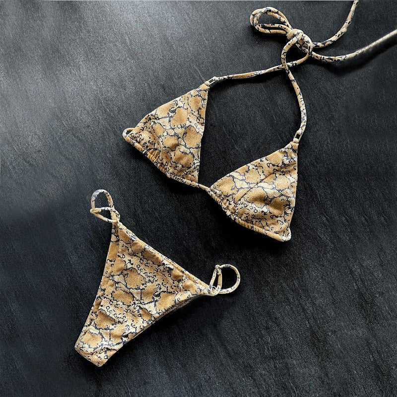 Women's triangle bikini with adjustable straps and comfortable fit Mune Fashion