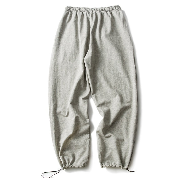 Unisex Soft Oversized Jogging Pants with Elastic Waistband, Drawstring, and Adjustable Cord Hem Mune Fashion