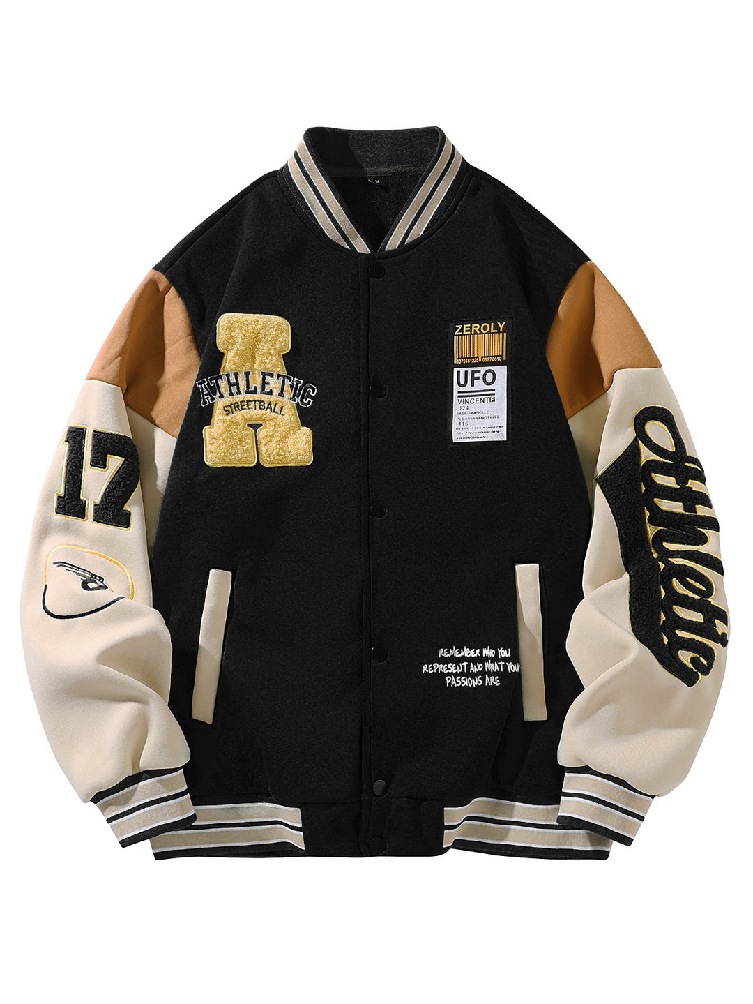 Men's Elegant College Jacket Mune Fashion