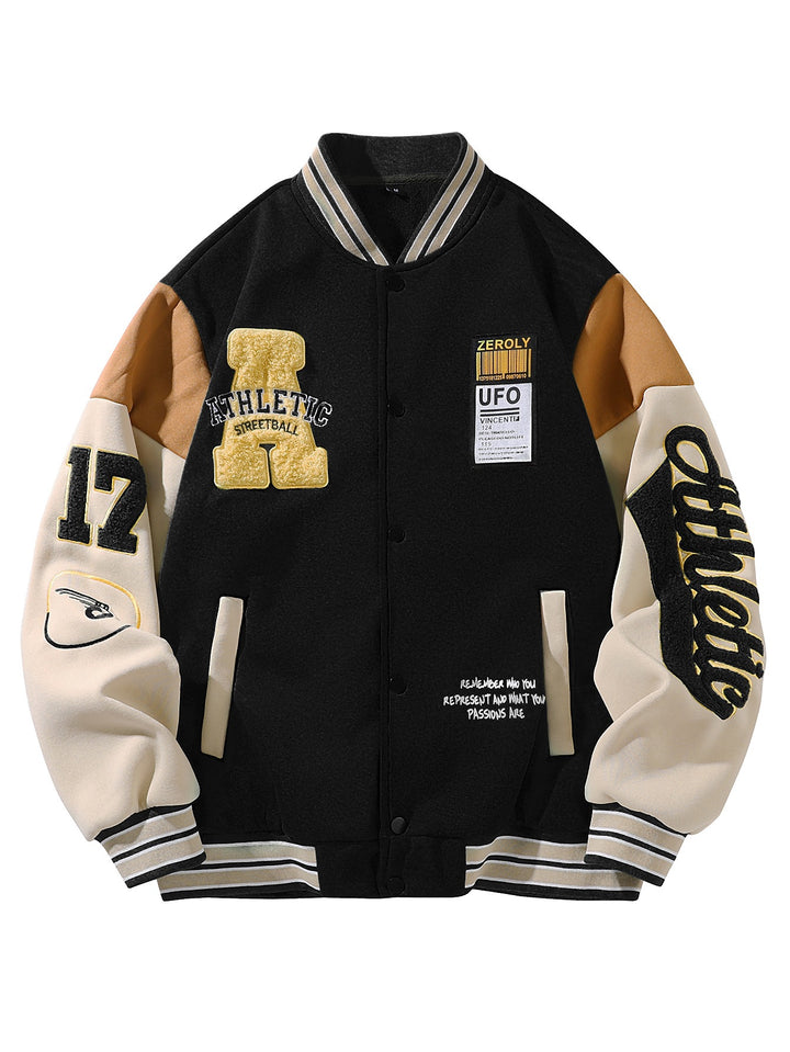 Men's Elegant College Jacket Mune Fashion