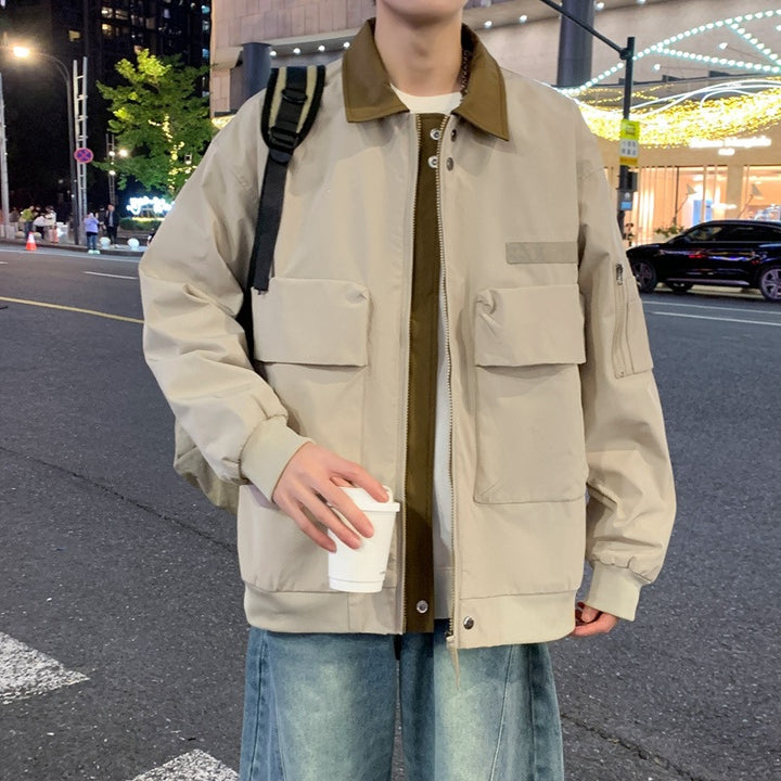 Men's multifunctional jacket with generous pockets Mune Fashion